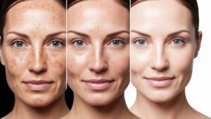 Freckles, Acne Scars